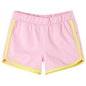 Girls' Shorts with Trim Hot Pink 116