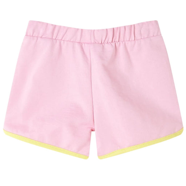 Girls' Shorts with Trim Hot Pink 116