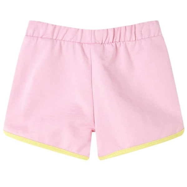 Children's Shorts with Trim Hot Pink 128
