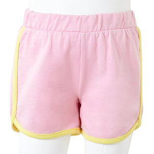Children's Shorts with Trim Hot Pink 128