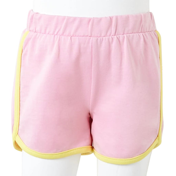 Children's Shorts with Trim Hot Pink 128
