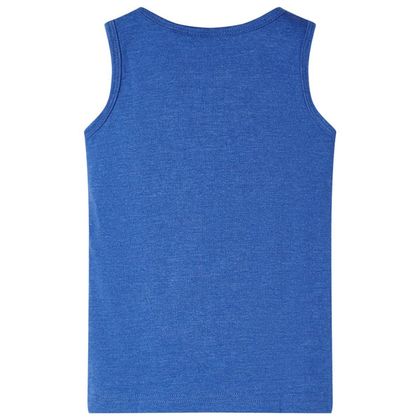 Kids' Tank Top Blue Marl 92
