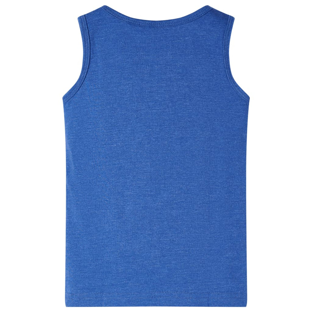 Kids' Tank Top Blue Marl 116