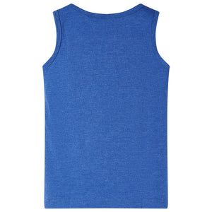 Kids' Tank Top Blue Marl 116