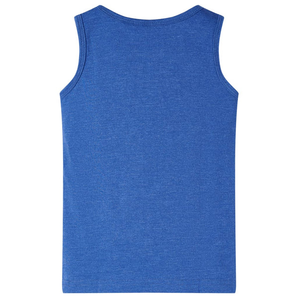 Kids' Tank Top Blue Marl 116