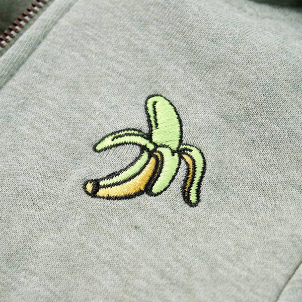 Kids' Zip-Up Hoodie Light Khaki Melange 104