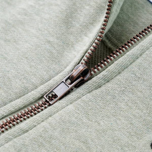 Kids' Zip-Up Hoodie Light Khaki Mélange 116
