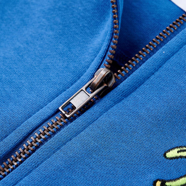 Kids' Zip-Up Hoodie Blue 92