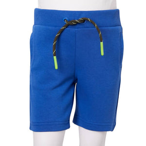 Kids' Drawstring Shorts Blue 104