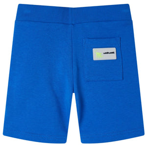 Kids' Drawstring Shorts Blue 128