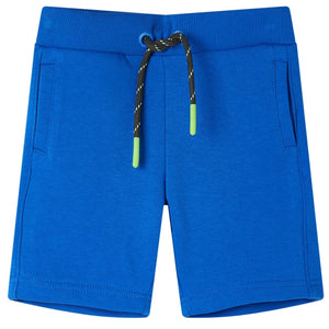 Kids' Drawstring Shorts Blue 140