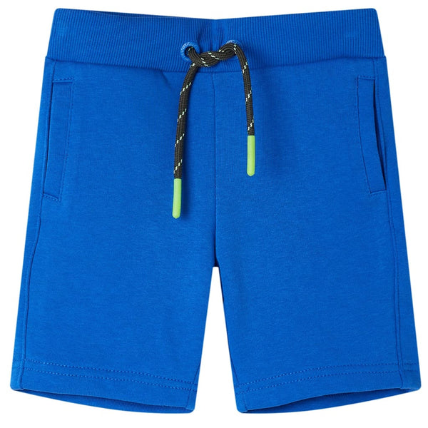 Kids' Drawstring Shorts Blue 140