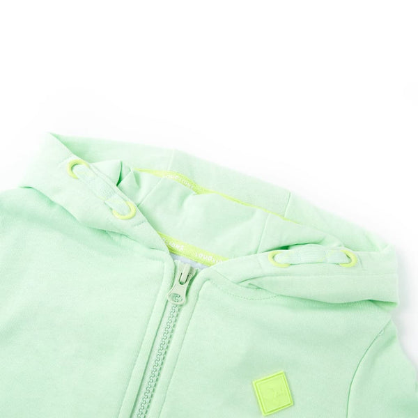 Kids' Zip-Up Hoodie Light Green 92