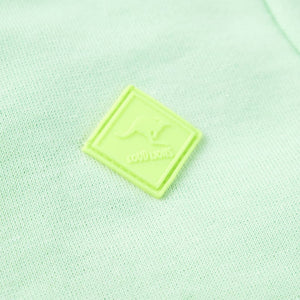 Kids' Hooded Zipper Sweatshirt Light Green 116