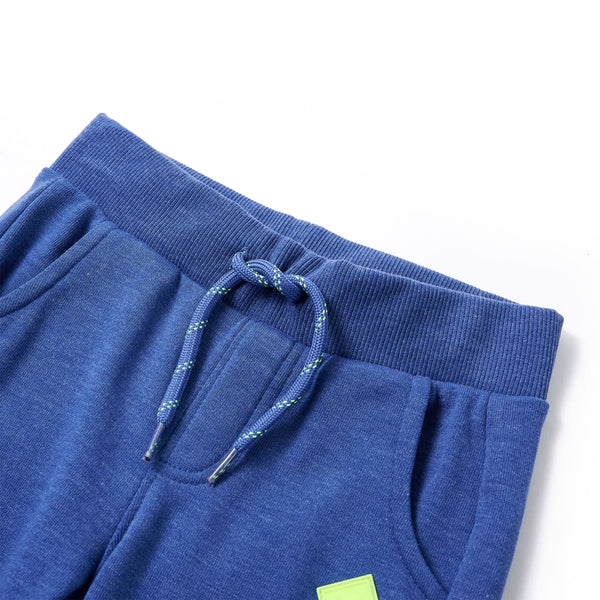 Children's Training Pants Blue Mélange 104