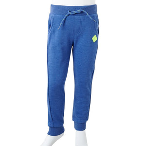 Children's Training Pants Blue Mélange 104