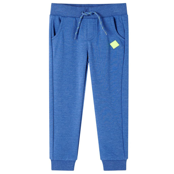 Kids' Training Pants Blue Mélange 140