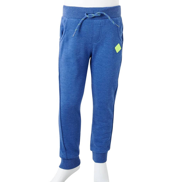 Kids' Training Pants Blue Mélange 140