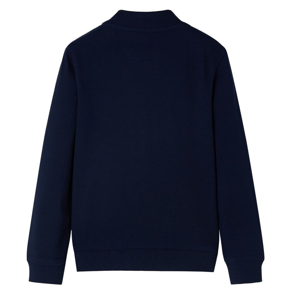 Kids' Zip-Up Sweatshirt Navy 92