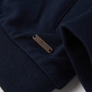 Kids' Zip-Up Sweatshirt Navy 92