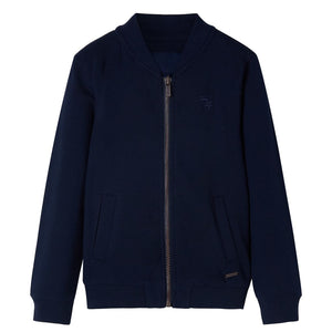 Kids' Zip-Up Sweatshirt Navy 104