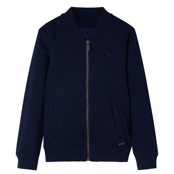 Kids' Zip-Up Sweatshirt Navy 104