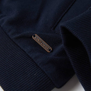 Kids' Zip-Up Sweatshirt Navy 104