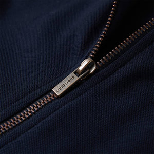 Kids' Zip-Up Sweatshirt Navy 116