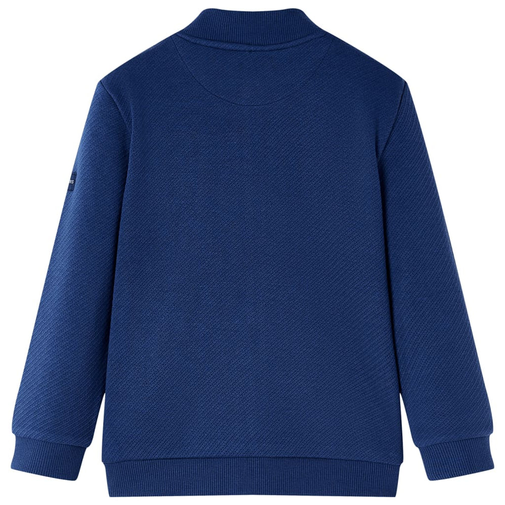 Kids' Zip-Up Sweatshirt Navy 92