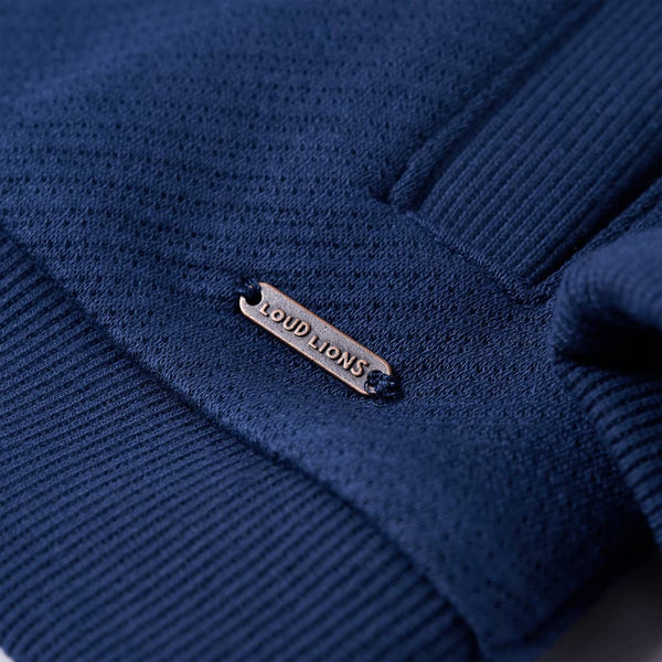 Kids' Zip-Up Sweatshirt Navy 92