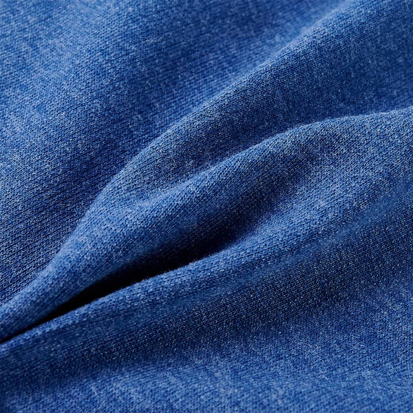 Kids' Zip-Up Hoodie Dark Blue Melange 92