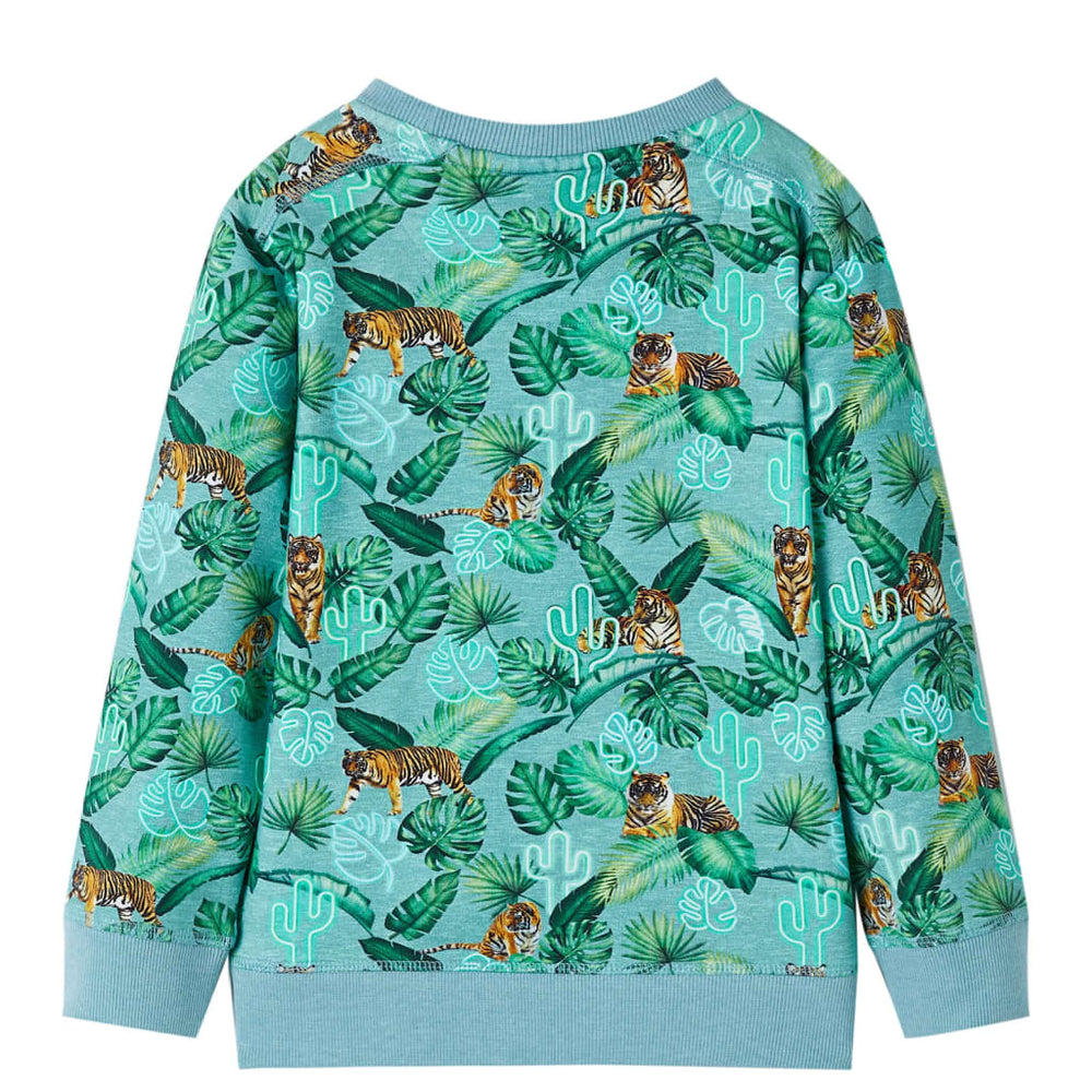 Children's Sweatshirt Heather Green 92
