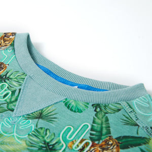 Children's Sweatshirt Heather Green 92