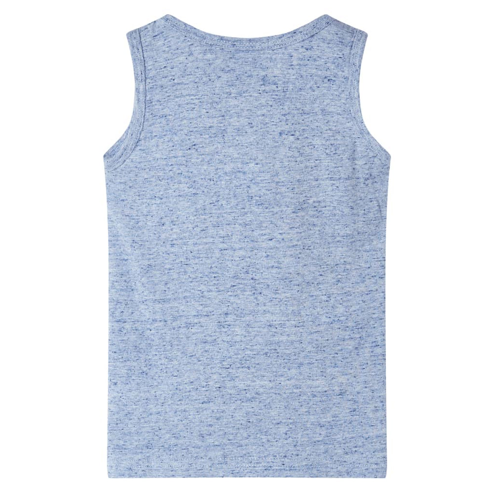 Kids' Tank Top Blue Marl 116