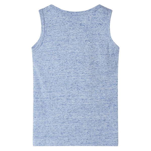 Kids' Tank Top Blue Marl 116