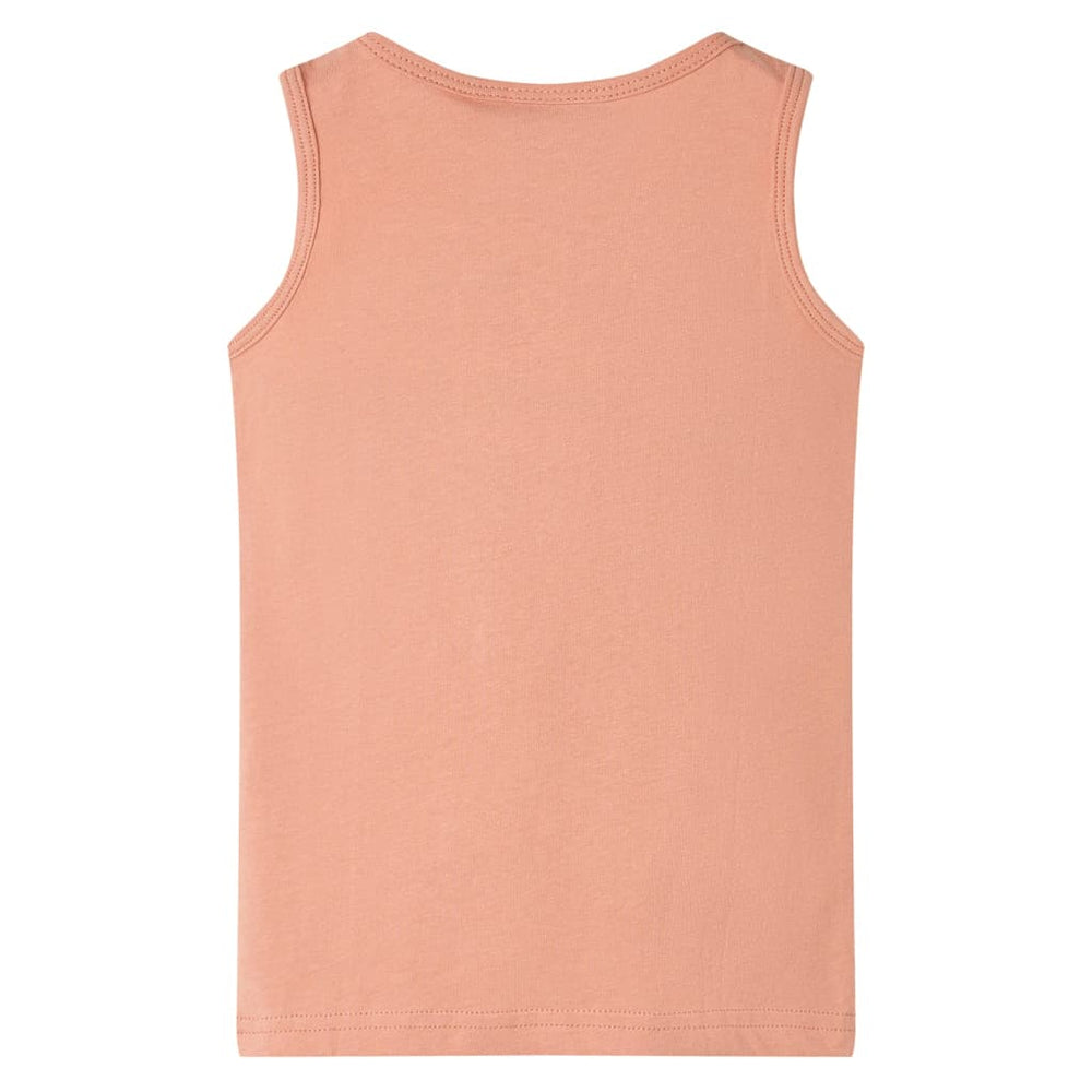 Kids' Tank Top Light Orange 140