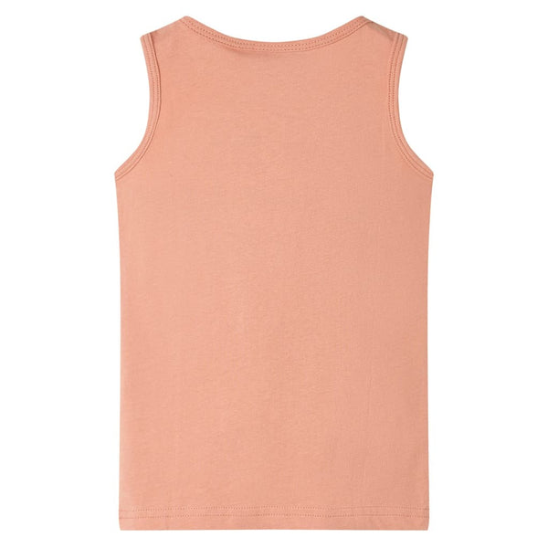 Kids' Tank Top Light Orange 140