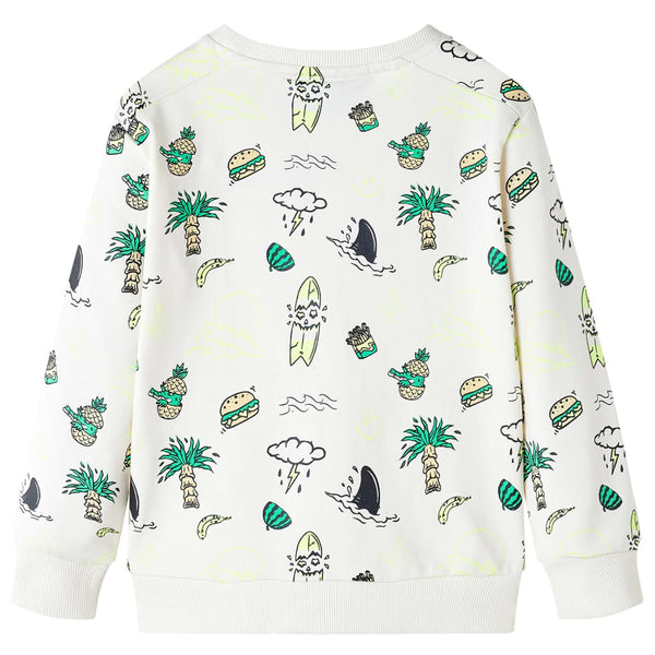 Kids' Sweatshirt Light Ecru 128