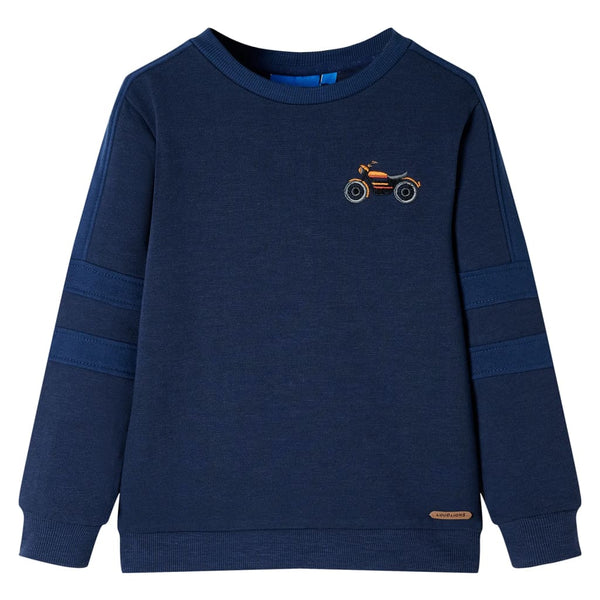 Kids' Sweatshirt Navy Melange 92