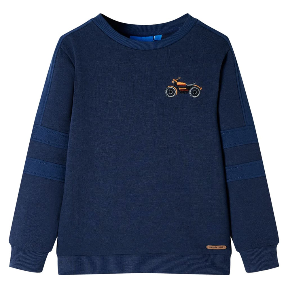 Children's Sweatshirt Navy Mélange 116