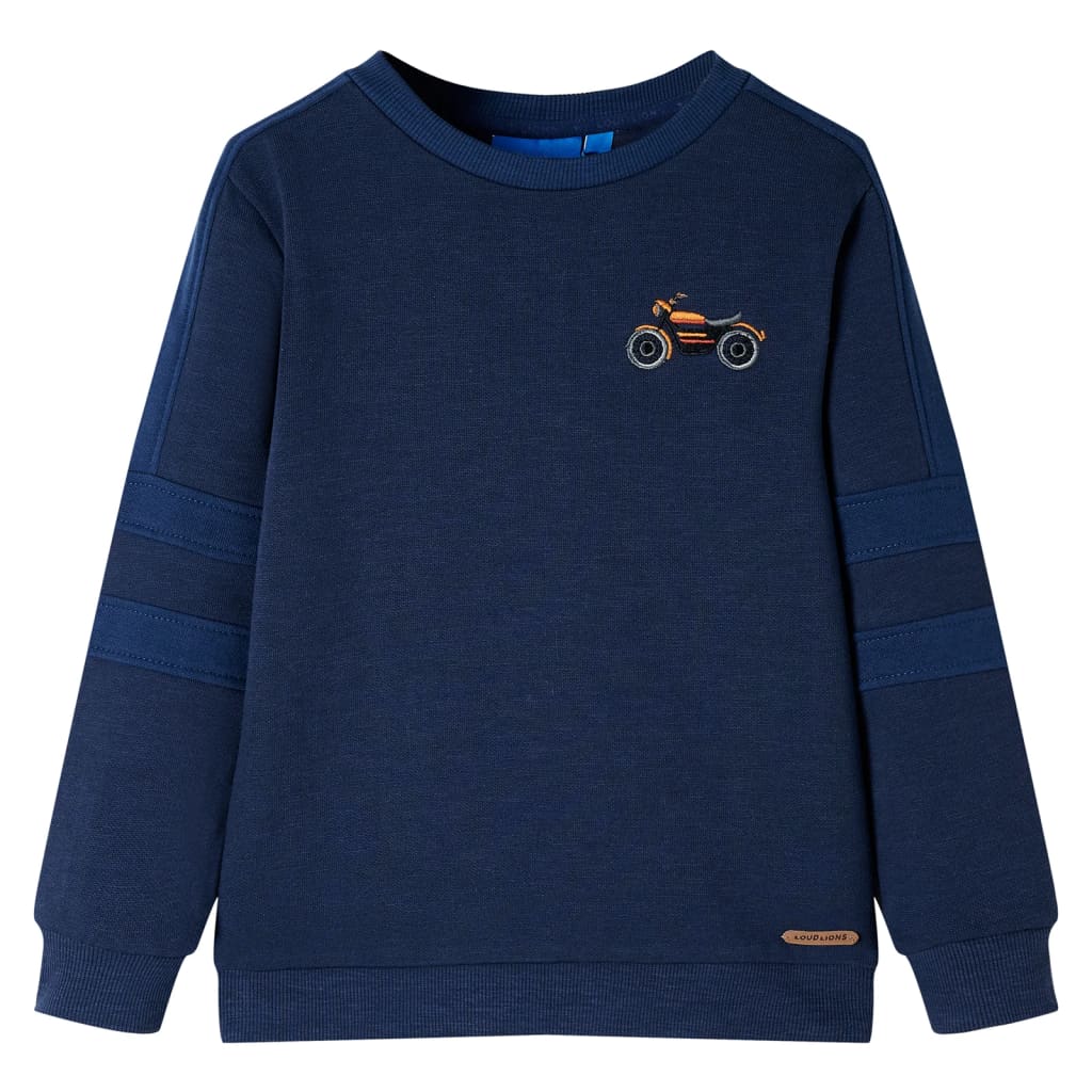 Children's Sweatshirt Navy Mélange 116