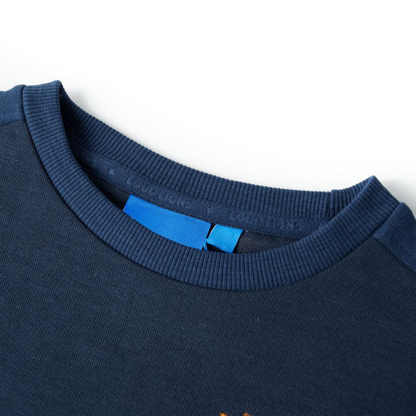 Children's Sweatshirt Navy Mélange 116