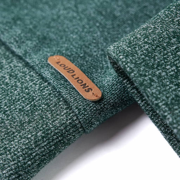 Kids' Sweatshirt Dark Green Mélange 92