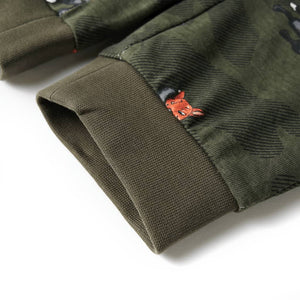 Kids' Long Sleeve Khaki Pajamas 140