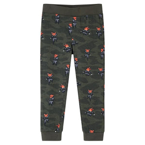 Kids' Long Sleeve Khaki Pajamas 140