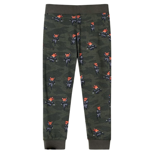 Kids' Long Sleeve Khaki Pajamas 140
