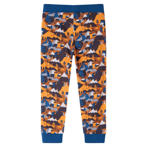 Children's Long-Sleeved Pajamas Cognac 104