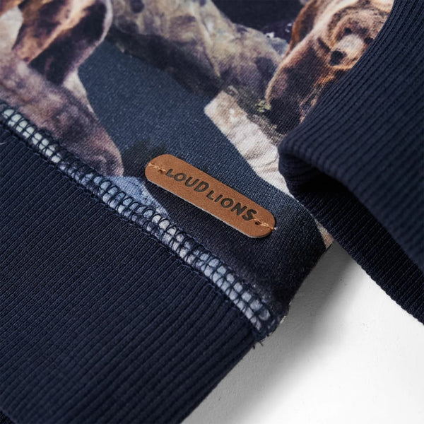 Kids' Sweatshirt Navy Blue 116