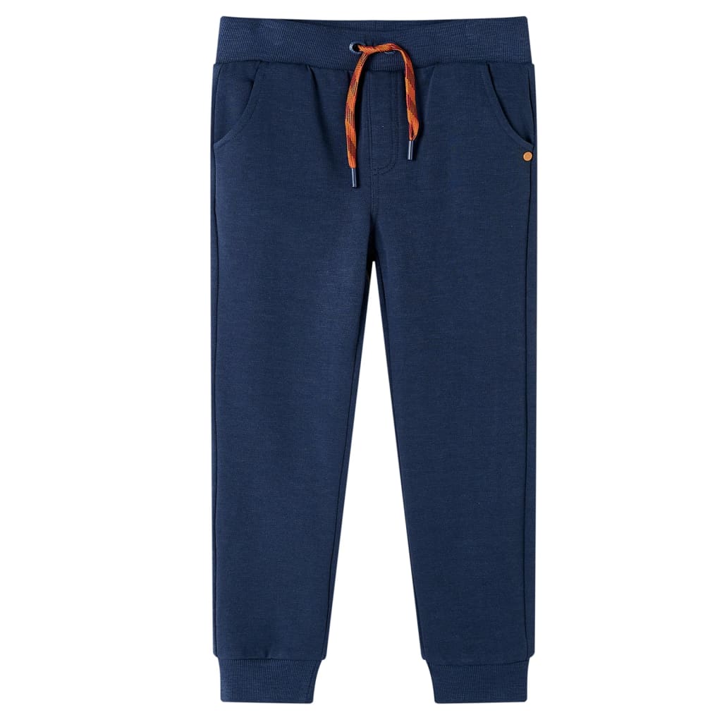 Children's training pants Navy Mélange 128