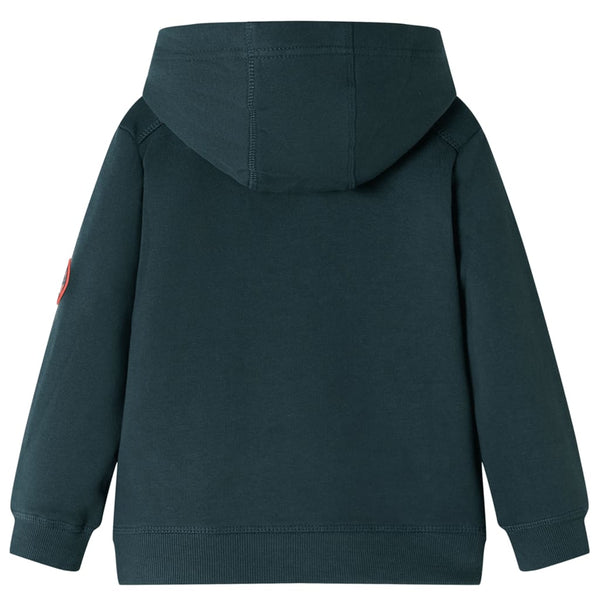 Kids' Hoodie Dark Green 128